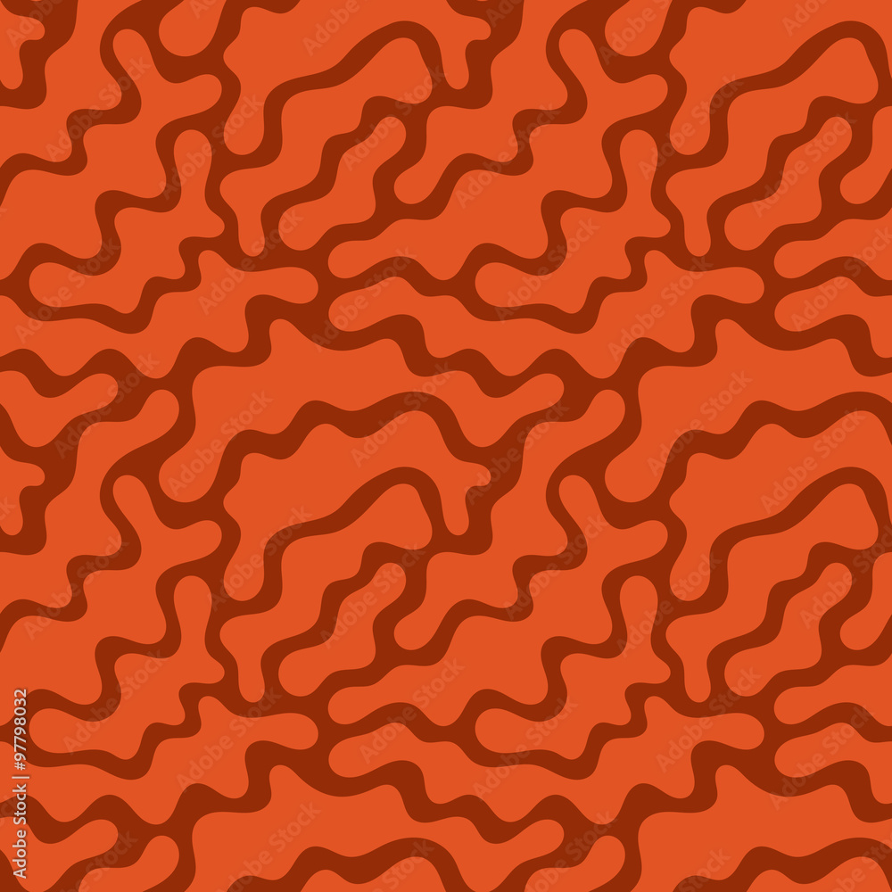 Abstract illustration - red spotty background Abstract illustration - red spotty background