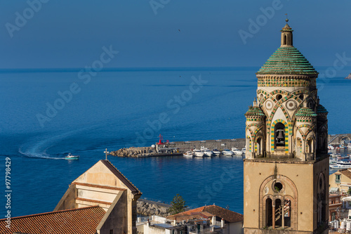 view of beautiful Amalfi