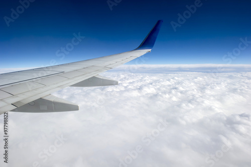 旅客機から見る雲海