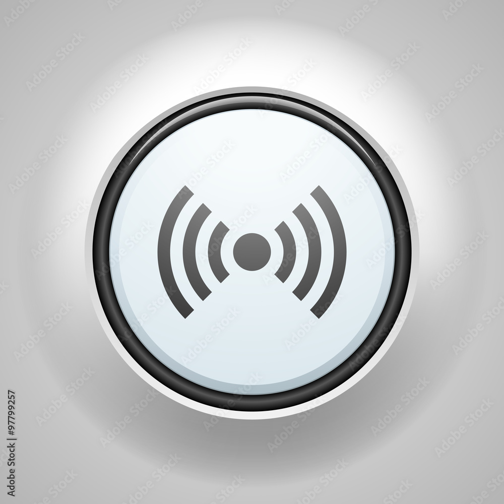 Wireless Connection button icon Wireless Connection button icon