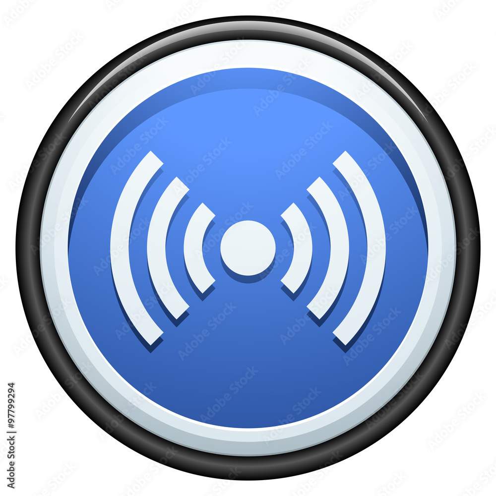 Wireless Connection button icon Wireless Connection button icon