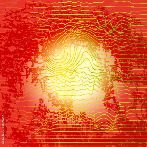 Red abstract background.