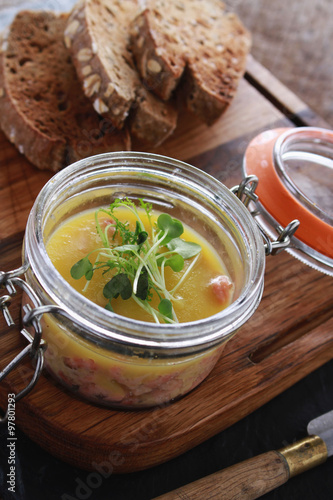 traditional potted shrimp appetizer