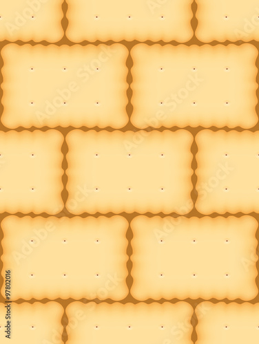 Biscuit Seamless Vector Patter