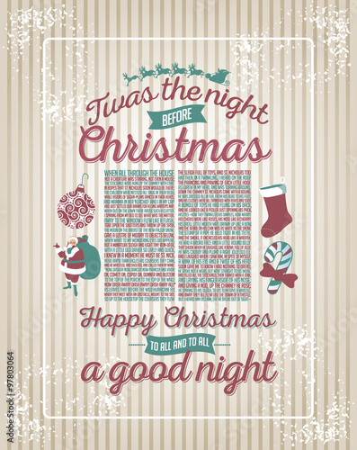
Twas the Night before Christmas poem