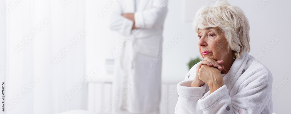 Fototapeta premium Thinking about something