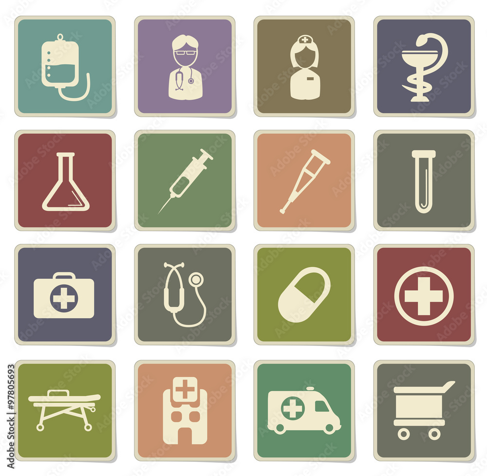 Medical simply icons Medical simply icons