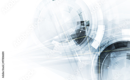 abstract technology background Business & development direction