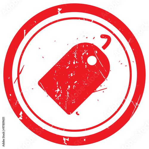 Red Tag rubber stamp