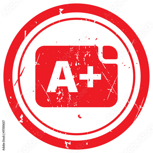 Red Rating rubber stamp