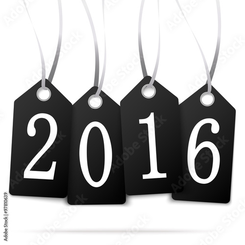 hang tags with year 2016