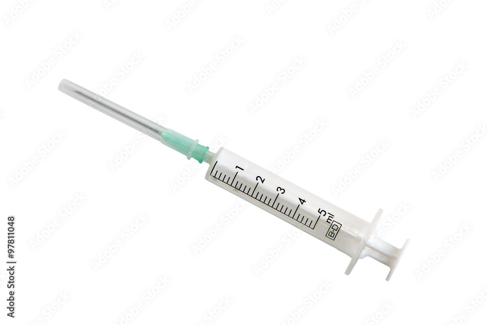 New disposable syringe New disposable syringe