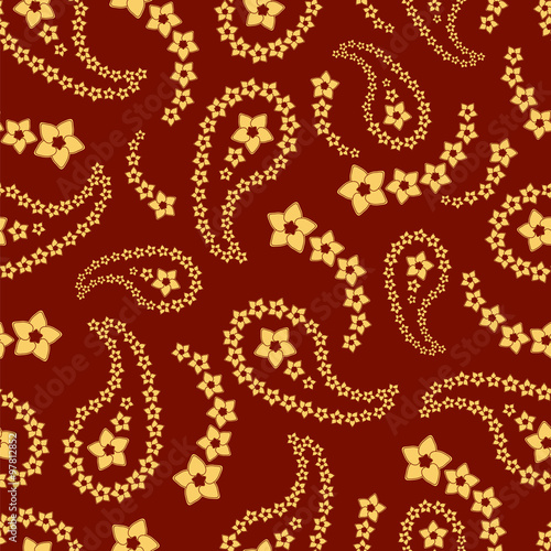 Paisley. Seamless pattern .