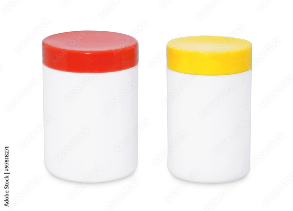 Plastic medicine bottle/Plastic medicine bottle on white background. Plastic medicine bottle/Plastic medicine bottle on white background.