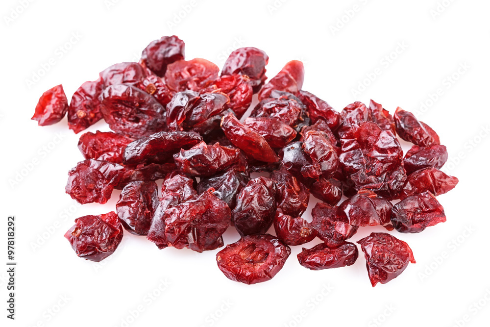 Dried Cranberries Closeup Dried Cranberries Closeup