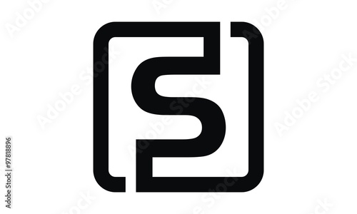 Letter FS Modern Logo