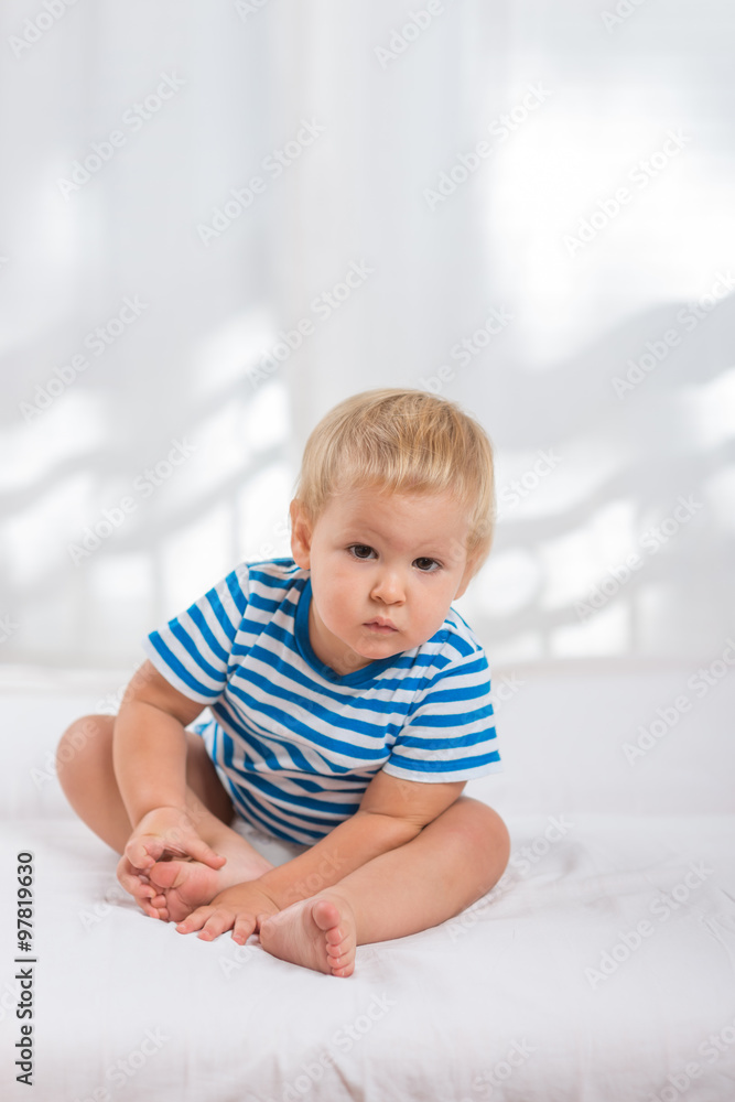 Portrait of a baby boy Portrait of a baby boy