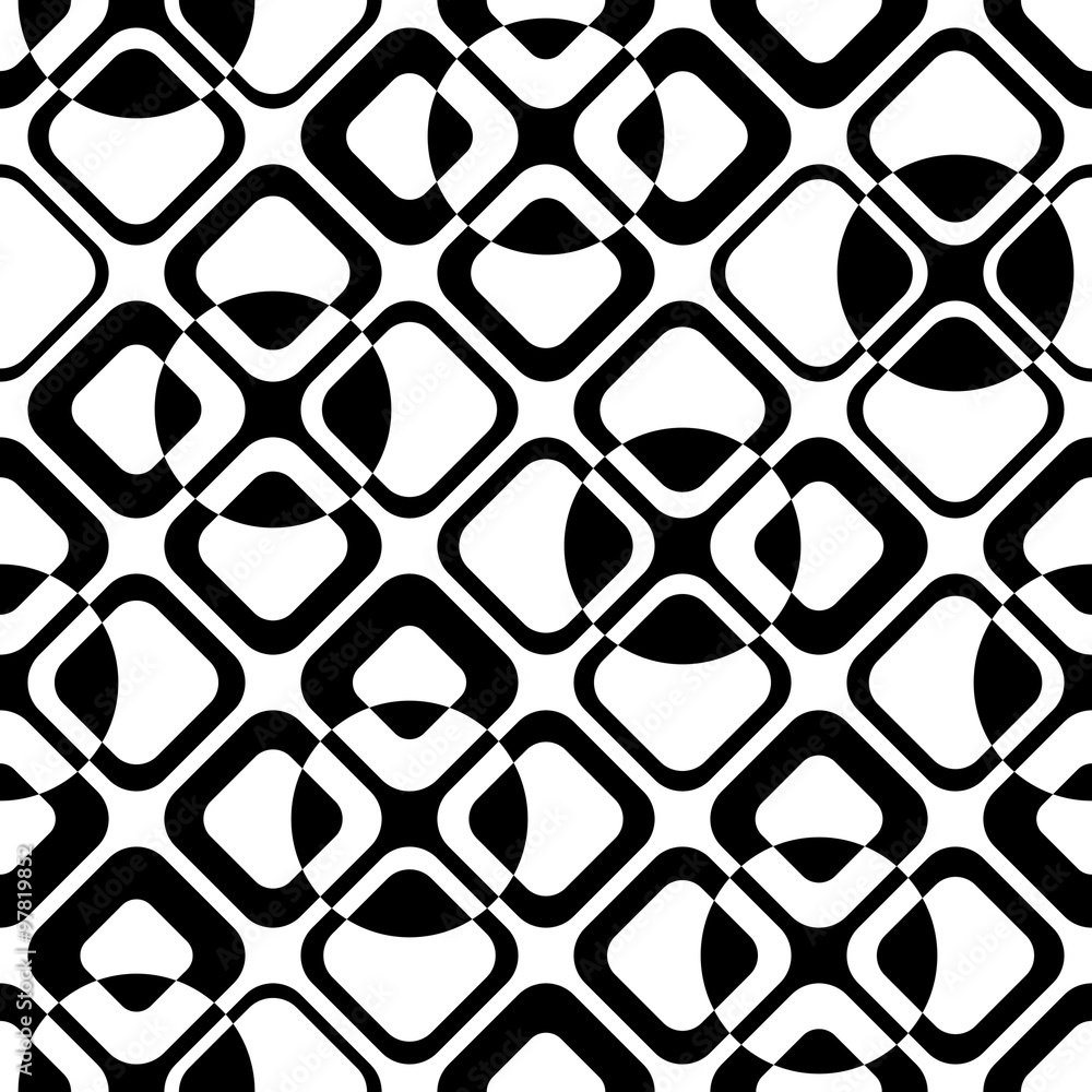 Seamless Square and Circle Pattern Seamless Square and Circle Pattern