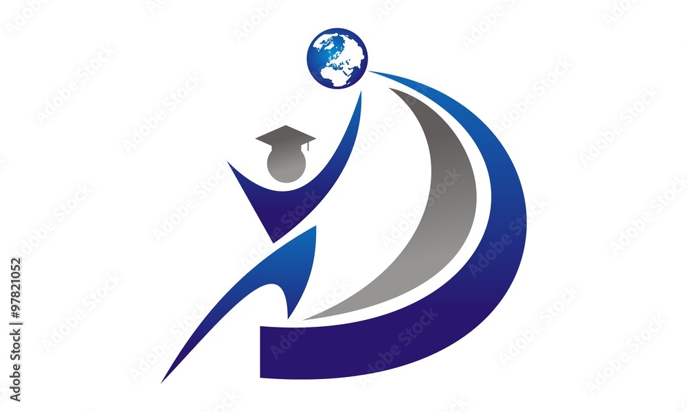 Fototapeta premium Leading Online Education