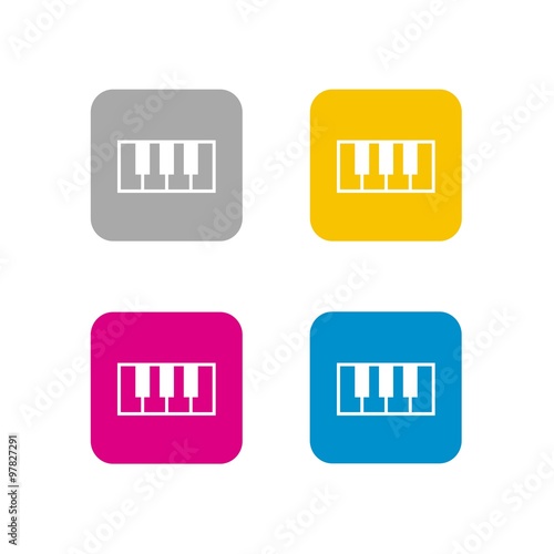 ICONO piano colores cuadro