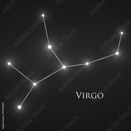 Constellation Virgo Zodiac Sign