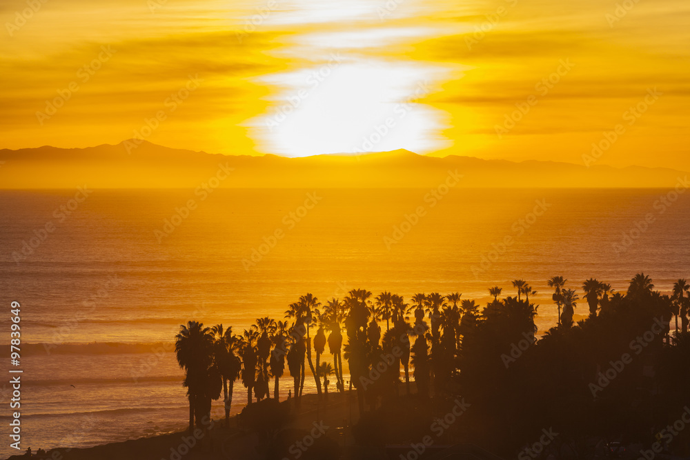 Channel Islands Sunset in Southern California Channel Islands Sunset in Southern California