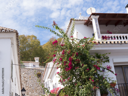  Mijas is one of the most beautiful 'white' villages of the Southern Spain area called Andalucia.  photo