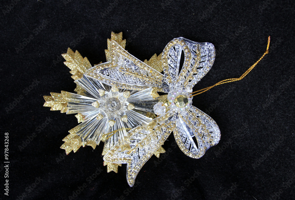 Star as Christmas decoration element Star as Christmas decoration element