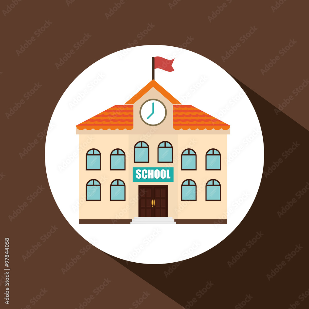 Fototapeta premium Back to School design