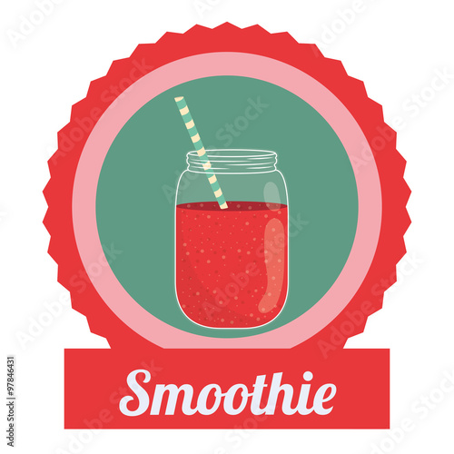 Smoothie icons design 