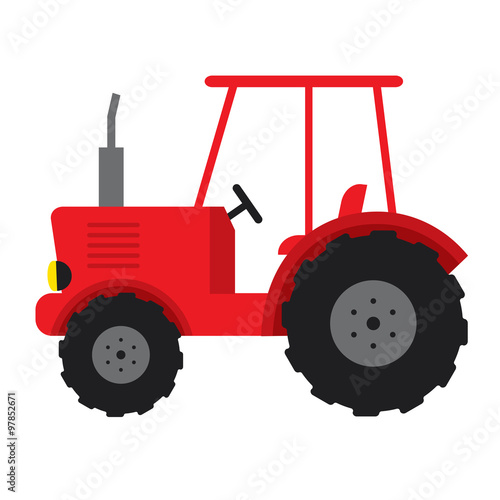 tractor red