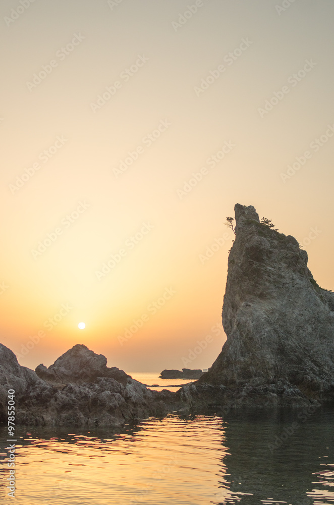 Fototapeta premium Jodogahama,miyako city,iwate(prefectures),tourism of japan(岩手県・宮古市・浄土ヶ浜)