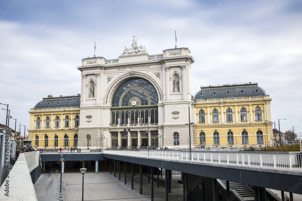 Main Train Station, Budapest, Hungary