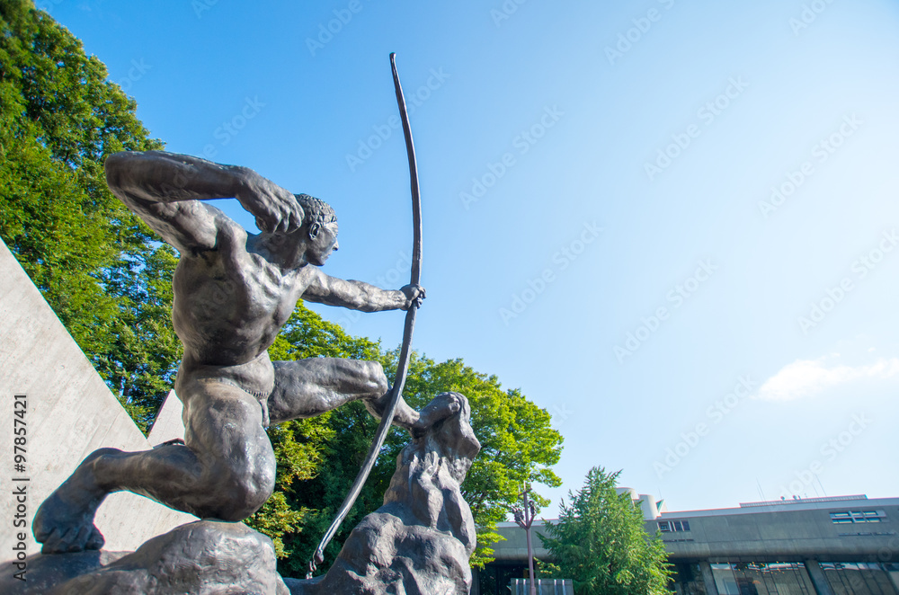 Obraz premium Museum of Western Arts tokyo,tourism of japan（国立東京西洋美術館）