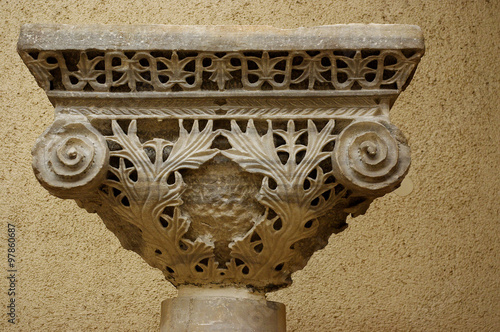 The capital of Byzantine column