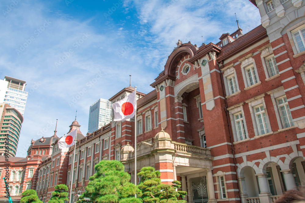 Naklejka premium 東京駅