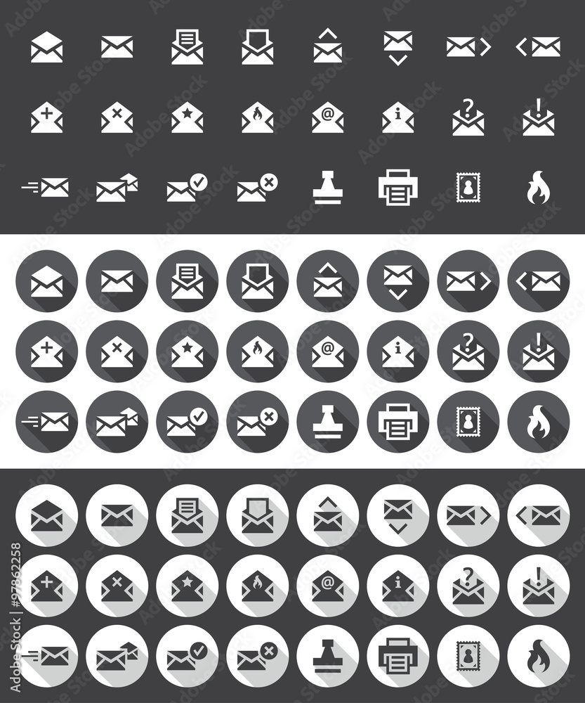Mailing Icons - Icônes Messagerie Mailing Icons - Icônes Messagerie