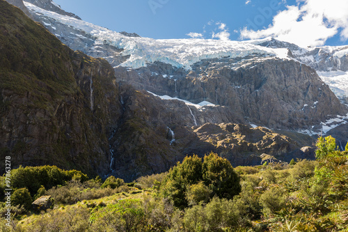 Majestic view of Rob Roy Glacier