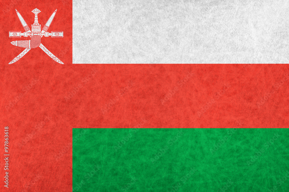 オマーン 国旗 国 旗 Adobe Stock