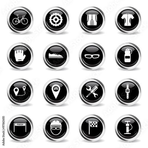 Bycicle simply icons Free Download Bycicle simply icons - GFXLoad