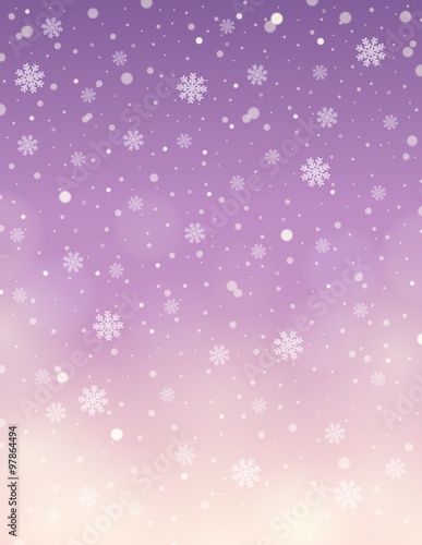 Abstract snow theme background 8
