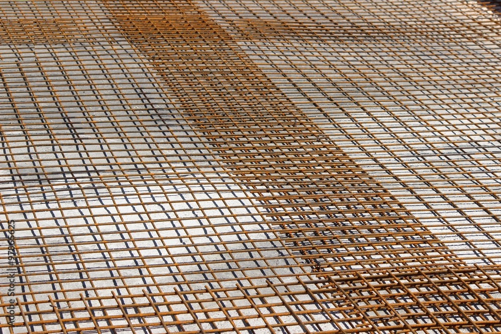 Fototapeta premium Treillis de fers à souder 