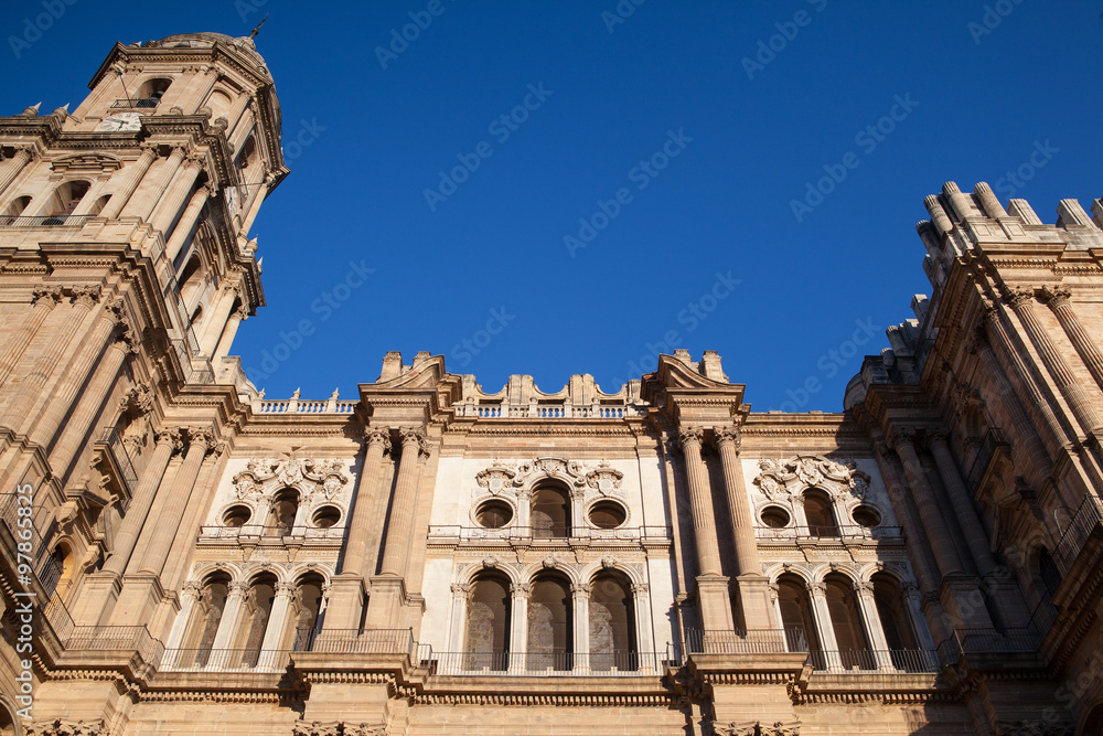 Detail Cathedral of Malaga