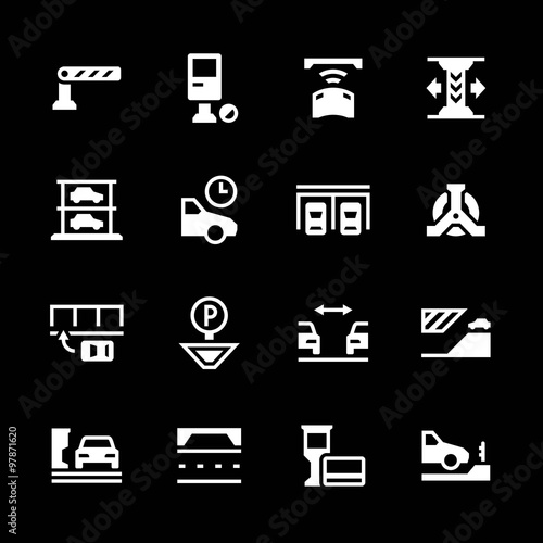 Set icons of parking