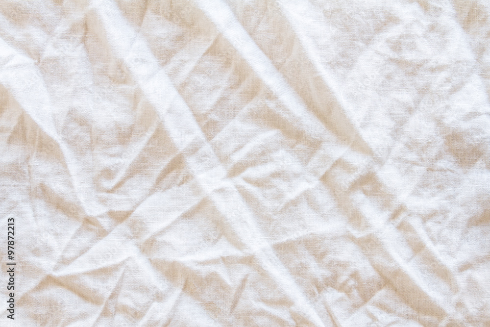 clumpled white fabric texture surface background clumpled white fabric texture surface background