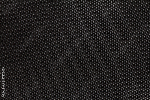 Black plastic material texture background