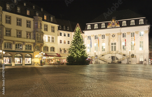 Bonner Rathausplatz im Advent