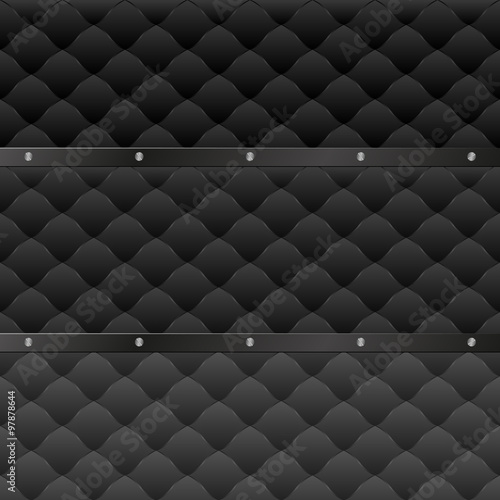 black background divided into three