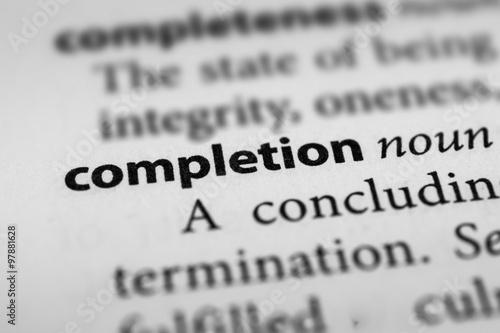Obraz na plátně Completion