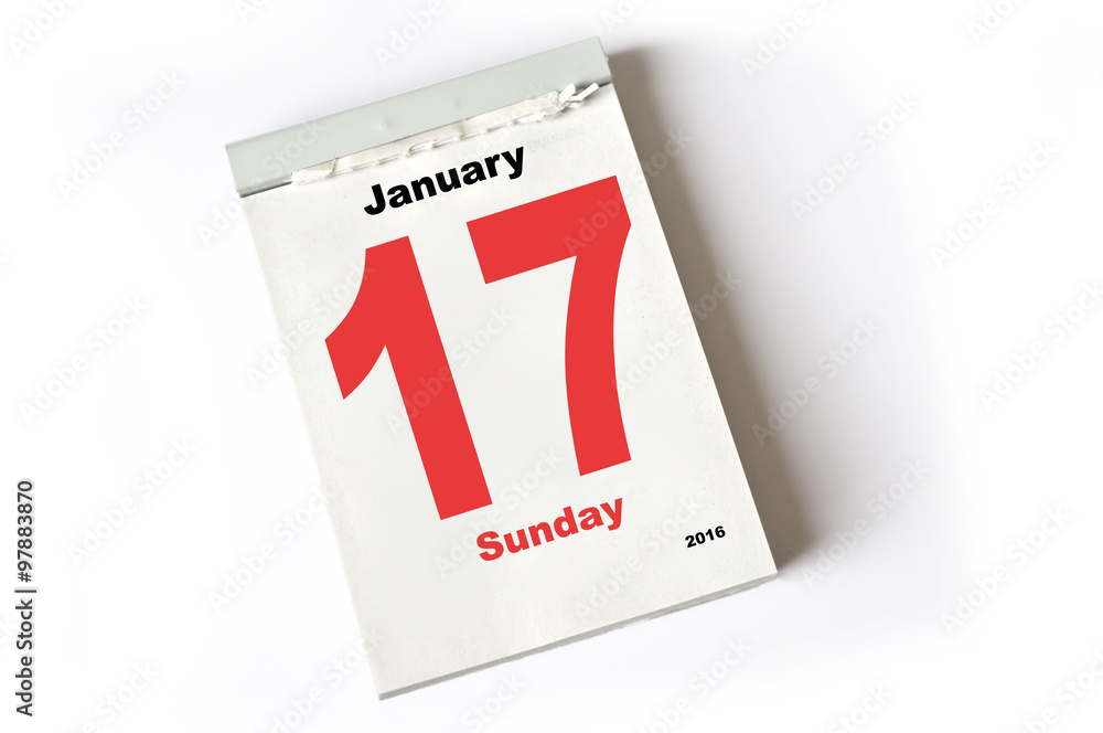 17. January 2016 17. January 2016